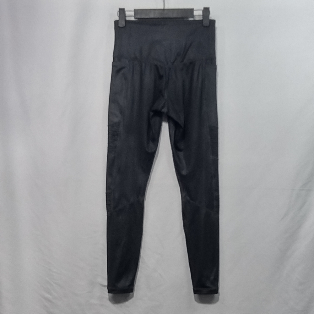 Athleta Inclination Moto Tight Women's XS Black Glitter Workout Gym Running - Picture 6 of 11